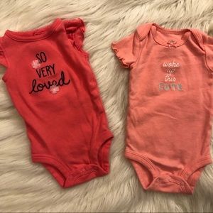 Pink Onesie Lot 💕